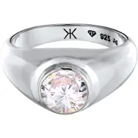 KUZZOI Bague argent / transparent