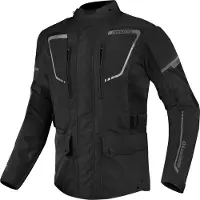 Bogotto Azury 2in1 veste textile imperméable pour moto, noir, 6XL