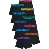 Next Sous-vêtements bleu clair / jaune / violet / noir