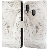 IMoshion Étui de télephone portefeuille Design Samsung Galaxy A20e - Sandy Marble