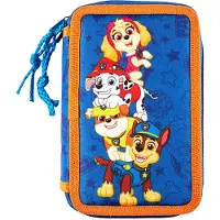 Ryhmä Hau Trousse - Double Decker av. Sommaire - Bleu/Orange - - UneTaille - Trousse