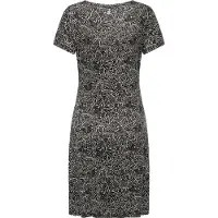 Ragwear Robe 'Knotta' noir / blanc