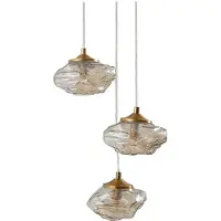 LINDBY Suspension , Piatra, dimmable, Transparent, Salon / séjour, Verre, Moderne