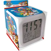 Kids Licensing SET 6 KS MULTIFUNKČNÍ HODINY S BUDÍKEM TLAPKOVÁ PATROLA uni