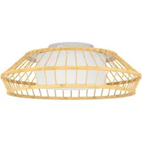 Eglo YUKU-Z Applique/plafonnier Lampe éclairage - H16 x Ø46 cm - blanc - 22W incl - IP20