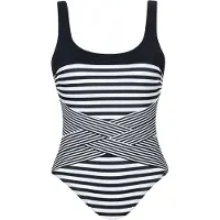 Sunflair Maillot de bain noir / blanc