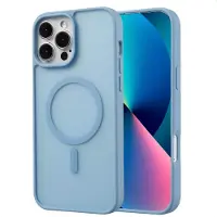 IMoshion Coque Color Guard avec MagSafe pour Apple iPhone 13 Pro Max - Bleu clair