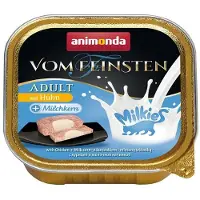 Animonda Vom Feinsten Adult Milk Centr with Chicken&amp;Milk - poulet et lait 12x100 g