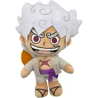 Barrado One Piece Luffy Gear 5 Limited 3d Edition 34 Cm Teddy Gris Enfants