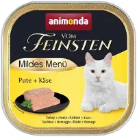 Animonda Vom Feinsten Mild Menue Turkey and Chicken Cat Food 12x100g
