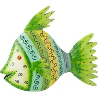 J-Line Poisson Fer Azur/Vert Small