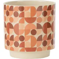J-Line Cachepot trivial ceramique mix large