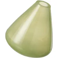 J-Line Vase topaz verre vert clair