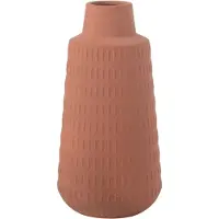 J-Line Vase ria sculpte porcelaine terra large