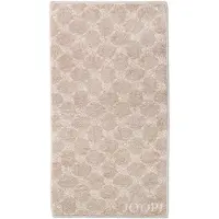 JOOP! Serviette de douche 'Cornflower' beige / camel