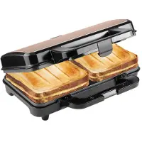 Bestron Sandwichmaker ASM92XL, Machine à panini, Multicolore
