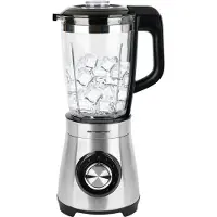 Emerio Blender 1,75 l – Mixeur à smoothies 1000 W avec 5 vitesses et bol en verre – Lames en acier inoxydable, lavables au lave-vaisselle – BL-126794