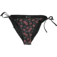 Rock Rebel by EMP Bas de bikini de - Croix & Roses - Bas de Bikini Imprimé Intégral - M - XXL - pour Femme - noir - Taille XXL