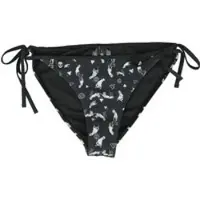 Gothicana by EMP Bas de bikini Gothic de - Bas de Bikini avec Symboles Mystiques - M - XXL - pour Femme - noir - Taille M