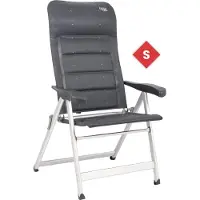 Crespo - Chaise de plage - S - AL/235 - Deluxe - Gris foncé
