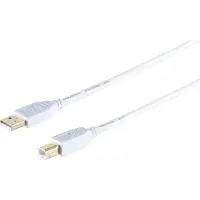 S-Impuls Câble de connexion USB2.0, A/B, 3 m, doré