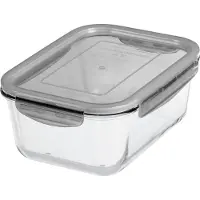 Gastromax 7705 Boîte fraîcheur en verre , 1,6 litre, grise