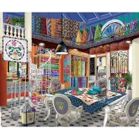Sunsout Puzzle Pièces XXL - Queenie's Quiltery - 1000 pièces
