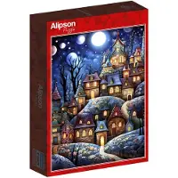 Alipson Puzzle Puzzle Village Sous la Lune - 1000 pièces