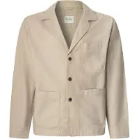 Pepe Jeans pour homme. PM308858 Surchemise beige Aedus (L), Casuel, Coton, Manche longue