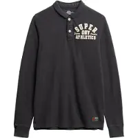 Superdry T-Shirt 'VINTAGE ATHLETIC' beige / noir
