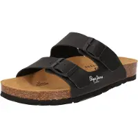 Pepe Jeans Oban Claic 2 Sandals Noir EU 39 Femme
