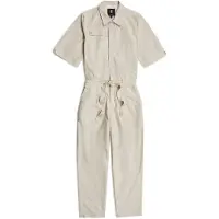 G-Star Army Short Sleeve Jumpsuit Beige S Femme