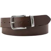 Levis Accessories Ceinture 'Metal Two Horse Keeper Belt' brun foncé