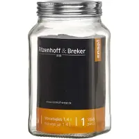 Ritzenhoff & Breker 812138 Verre à provisions VIO, rectangulaire, 1,4 litre