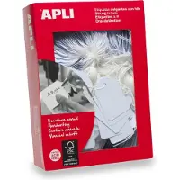APLI Porte-étiquette, 22 x 35 mm, blanc