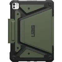 Uag Étui de télephone portefeuille Metropolis SE pour Apple iPad Pro 11 (2025) M5 / (2024) M4 - Olive