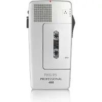 Philips Mémo de poche professionnel 488, Dictaphone, Argent