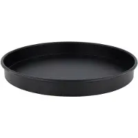 Natural Collections Tablett Metall D37H4cm schwarz