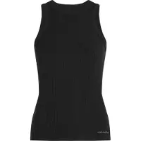 Icebreaker Merino Rib Lotus Sleeveless Base Layer Noir XS Femme