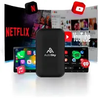 AutoSky AI Box Lite Plus 2.0 - CarPlay & Android Auto - Draadloos - Voor AutoâÂ€Âs vanaf 2016