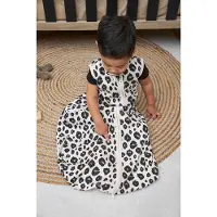 Meyco Sac de couchage Jersey 98 cm Leopard sand melange (0,5 TOG, Été)