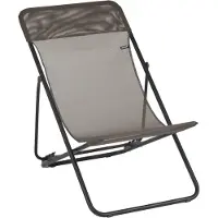 Lafuma Chaise longue Maxi Transat graphite