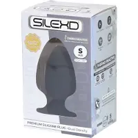 Silexd Plug Premium en Silicone Noir Small Modèle 1 (9 x 5,2 cm) 1 pc(s) Dilatateur Anal