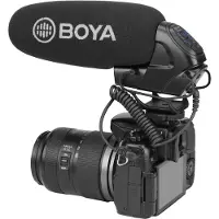 Boya BY-BM3032 microphone Black Digital camcorder microphone