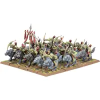 Games Workshop Warhammer ToW - Orc & Gobelin : Gobelins Chevaucheurs de Loups (Matières plastiques)