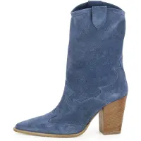 Evita Bottes de cowboy 'GAIA' bleu foncé
