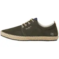 Pepe Jeans Espadrilles 'Tourist West' vert foncé