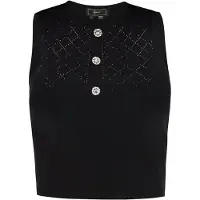 Faina Tops en tricot noir