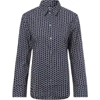 Marc O'Polo Chemisier marine / blanc