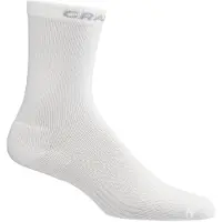 Craft Unisexe, Chaussettes de sport, Core Dry Hautes Chaussettes 3-Pack (46 - 48), Blanc, Gris